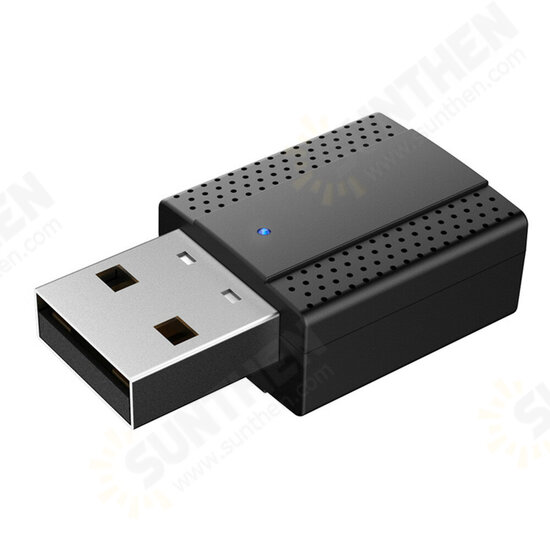 Portable 2 In 1 USB bluetooth 5.0 Transmitter Receiver Wireless Adapter for TV PC Headphone Portable 2 In 1 USB bluetooth 5.0 Transmitter Receiver Wireless Adapter for TV PC Headphone