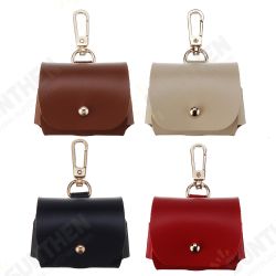 Portable Fashionable PU Leather Wireless bluetooth Earphone Storage Case with keychain for Apple Airpods 3 Airpods Pro 2019 Portable Fashionable PU Leather Wireless bluetooth Earphone Storage Case with keychain for Apple Airpods 3 Airpods Pro 2019