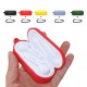 Portable Shockproof Dirtproof Silicone Wireless bluetooth Earphone Storage Case with Keychain for Lite