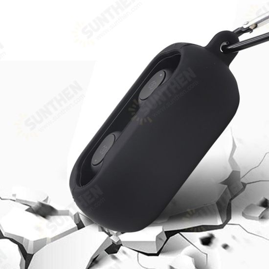 Portable Shockproof Dirtyproof Silicone Wireless bluetooth Earphone Storage Case with Keychain for T1 Portable Shockproof Dirtyproof Silicone Wireless bluetooth Earphone Storage Case with Keychain for T1