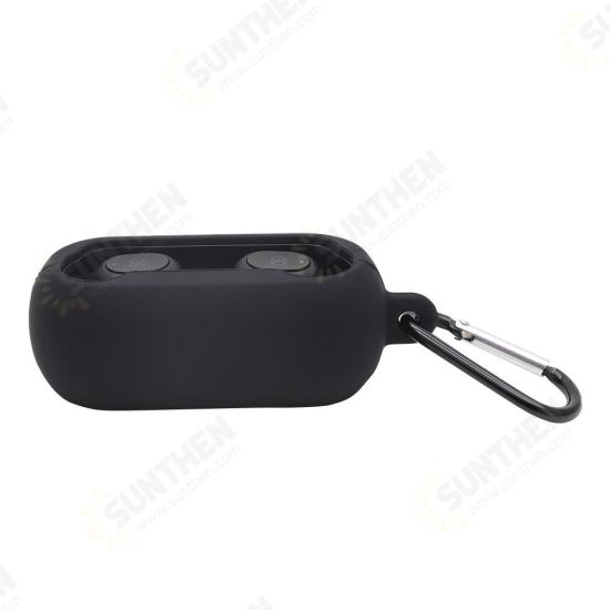 Portable Shockproof Dirtyproof Silicone Wireless bluetooth Earphone Storage Case with Keychain for T1 Portable Shockproof Dirtyproof Silicone Wireless bluetooth Earphone Storage Case with Keychain for T1