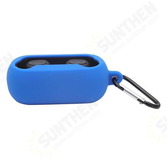 Portable Shockproof Dirtyproof Silicone Wireless bluetooth Earphone Storage Case with Keychain for T1 Portable Shockproof Dirtyproof Silicone Wireless bluetooth Earphone Storage Case with Keychain for T1