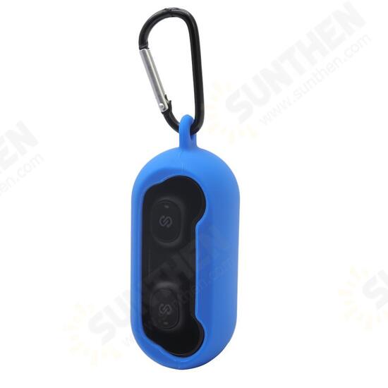 Portable Shockproof Dirtyproof Silicone Wireless bluetooth Earphone Storage Case with Keychain for T1 Portable Shockproof Dirtyproof Silicone Wireless bluetooth Earphone Storage Case with Keychain for T1