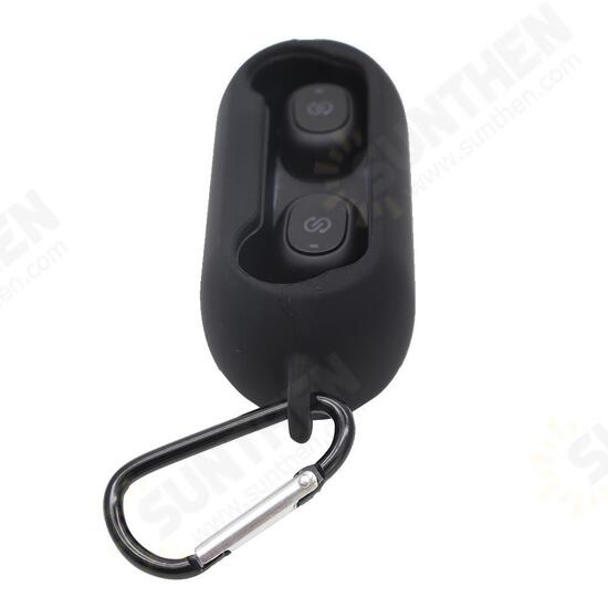 Portable Shockproof Dirtyproof Silicone Wireless bluetooth Earphone Storage Case with Keychain for T1 Portable Shockproof Dirtyproof Silicone Wireless bluetooth Earphone Storage Case with Keychain for T1