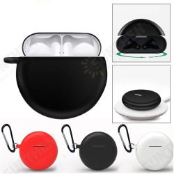 Portable Shockproof Dirtyproof Silicone bluetooth Earphone Storage Case with Keychain for 3 Portable Shockproof Dirtyproof Silicone bluetooth Earphone Storage Case with Keychain for 3