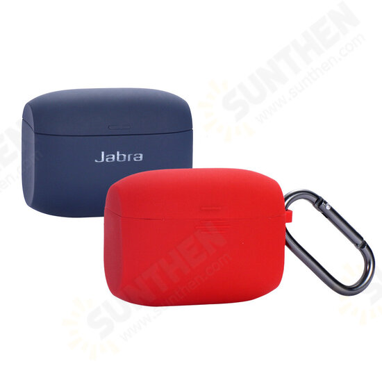 Silicone Earphone Case Storage Box For Jabra Elite 65t Wireless Headset Protective Cover