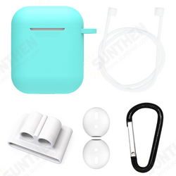 Silicone Protective Case Wireless Earphone Anti-lost Rope Silicone Earphone Sleeve for Airpods 1 Generation Silicone Protective Case Wireless Earphone Anti-lost Rope Silicone Earphone Sleeve for Airpods 1 Generation