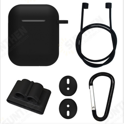 Silicone Protective Case Wireless Earphone Anti-lost Rope Silicone Earphone Sleeve for Airpods 1 Generation Silicone Protective Case Wireless Earphone Anti-lost Rope Silicone Earphone Sleeve for Airpods 1 Generation