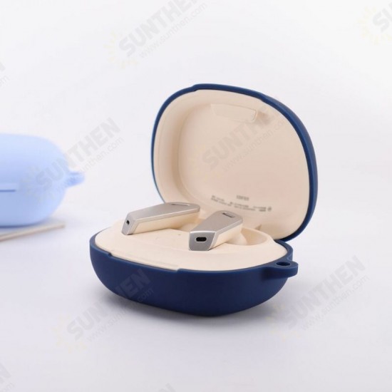 Soft Silicone Case Dustproof Protective Cover with Carabiner for EDIFIER TWS NB2 bluetooth Headphones Headset Soft Silicone Case Dustproof Protective Cover with Carabiner for EDIFIER TWS NB2 bluetooth Headphones Headset