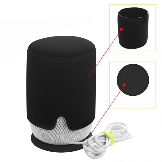 Speaker Storage Cover Dustproof Protective Cover Case bluetooth Speaker Bag with Anti-Slip Mat for HomePod Smart Speaker