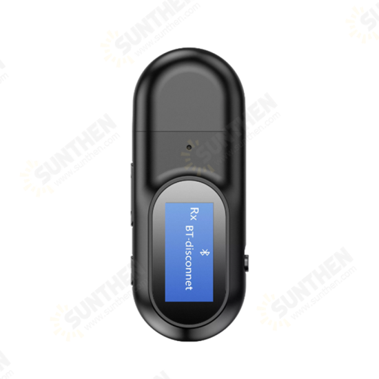 T17 bluetooth 5.0 Car Kit Handsfree USB Audio Receiver Transmitter Adapter with LED Screen AUX Music Stereo Wireless Adapter T17 bluetooth 5.0 Car Kit Handsfree USB Audio Receiver Transmitter Adapter with LED Screen AUX Music Stereo Wireless Adapter