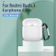 TPU Clear Transparent Earphone Protective Case With Hook for Xiaomi Redmi Buds 3 TPU Clear Transparent Earphone Protective Case With Hook for Xiaomi Redmi Buds 3