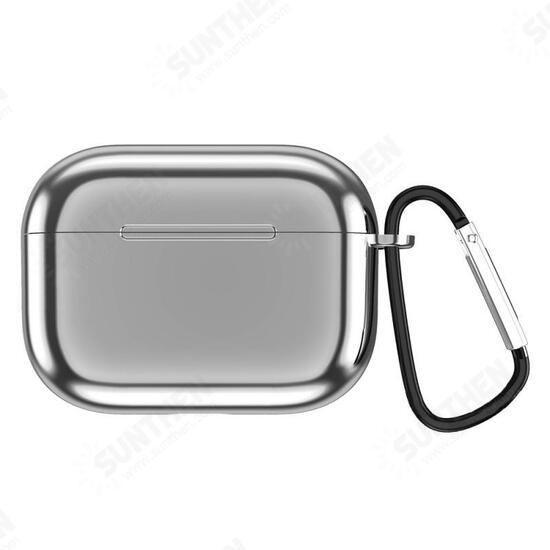 TPU Shockproof Earphone Storage Case with KeyChain for Apple Airpods 3 Airpods Pro