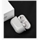 Translucent Shockproof Earphone Storage Case with KeyChain for Apple Airpods 3 Airpods Pro 2019