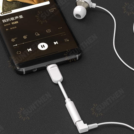 USB 3.1 Type-C to 3.5mm Headphone Adapter Cable for Nokia N1 Tablet for Chromebook Pixel 2015
