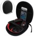 Universal Portable Carrying Earphone Shockproof Protective Case Storage Bag Pouch for Sony QC15 Headset Earphone