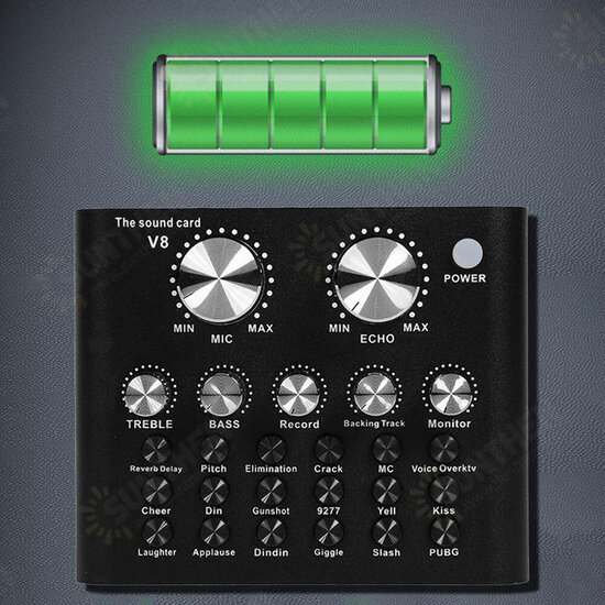 V8 Live Sound Card Audio External USB Headset Multi-Function Microphone Live Broadcast Computer PC Sound Card V8 Live Sound Card Audio External USB Headset Multi-Function Microphone Live Broadcast Computer PC Sound Card