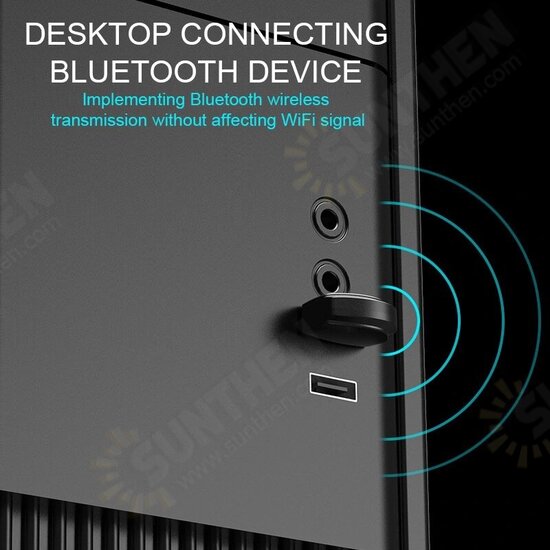 X52 bluetooth 5.0 USB Wireless Adapter Transmitter for TV and PC Laptop Desktop