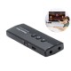 ZF-360 3 in 1 bluetooth V5.0 Adapter bluetooth EDR Audio Wireless Music Transmitter Receiver for Car PC TV Stereo Stable Sound ZF-360 3 in 1 bluetooth V5.0 Adapter bluetooth EDR Audio Wireless Music Transmitter Receiver for Car PC TV Stereo Stable Sound