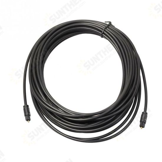 Digital Fiber Optical Optic Audio SPDIF MD DVD TosLink Cable Lead