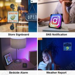 Max Digital bluetooth Photo Frame with 32*32 Pixel Art Programmable LED Display Board Gift Max Digital bluetooth Photo Frame with 32*32 Pixel Art Programmable LED Display Board Gift