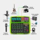 4/6 Protable Digital Audio Mixer Console with Sound Card bluetooth USB 48V Phantom Power for DJ PC Recording