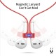 Silicone Shockproof Earphone Protective Case With Lanyard & Hook For Apple AirPods