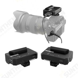 Dual Channel Wireless Video Transmitter 1080P Live WiFi Transmission for Android iOS Windows for Mac Transmitter Dual Channel Wireless Video Transmitter 1080P Live WiFi Transmission for Android iOS Windows for Mac Transmitter