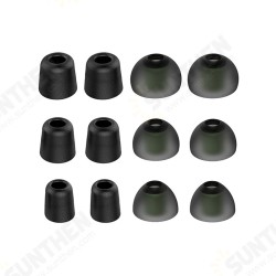 3 Pairs of Memory Foam Tips 3 Pairs of Silicone Earbuds Replacement Noise Isolating Ear Pads for Earphone 3 Pairs of Memory Foam Tips 3 Pairs of Silicone Earbuds Replacement Noise Isolating Ear Pads for Earphone