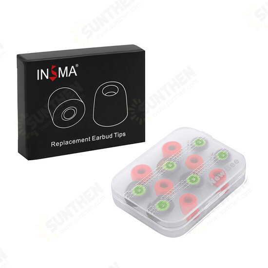 3 Pairs of Memory Foam Tips 3 Pairs of Silicone Earbuds Replacement Noise Isolating Ear Pads for Earphone 3 Pairs of Memory Foam Tips 3 Pairs of Silicone Earbuds Replacement Noise Isolating Ear Pads for Earphone