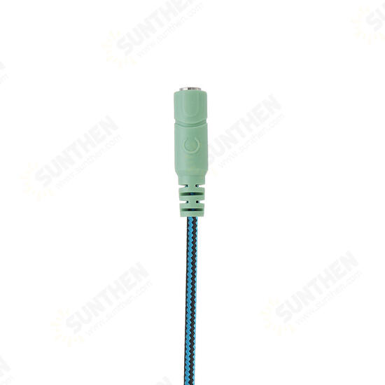 3.5mm 2 in 1 Y Earphone Splitter Adapter Audio Aux Cable