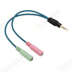 3.5mm 2 in 1 Y Earphone Splitter Adapter Audio Aux Cable 3.5mm 2 in 1 Y Earphone Splitter Adapter Audio Aux Cable