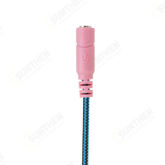 3.5mm 2 in 1 Y Earphone Splitter Adapter Audio Aux Cable