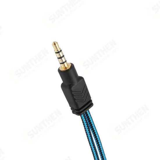 3.5mm 2 in 1 Y Earphone Splitter Adapter Audio Aux Cable