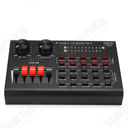 LIVE R8 15 Sound Effects Bluetooth Live Sound Card Audio Mixers Webcast Headset Mic Voice Control for Phone Computer LIVE R8 15 Sound Effects Bluetooth Live Sound Card Audio Mixers Webcast Headset Mic Voice Control for Phone Computer