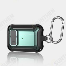 Protective TPU PC Case Cover for AirPods 1/2 Earphone With Keychain