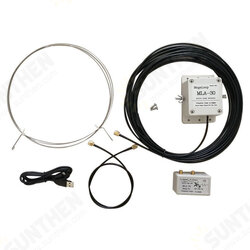 MLA-30 100kHz-30MHz Loop Antenna Active Receiving Antenna Low Noise Antenna for HA SDR Short Wave Radio MLA-30 100kHz-30MHz Loop Antenna Active Receiving Antenna Low Noise Antenna for HA SDR Short Wave Radio