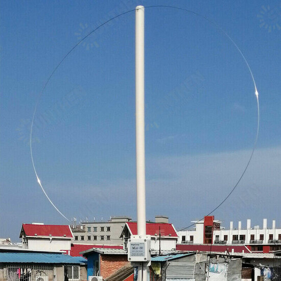MLA-30 100kHz-30MHz Loop Antenna Active Receiving Antenna Low Noise Antenna for HA SDR Short Wave Radio MLA-30 100kHz-30MHz Loop Antenna Active Receiving Antenna Low Noise Antenna for HA SDR Short Wave Radio