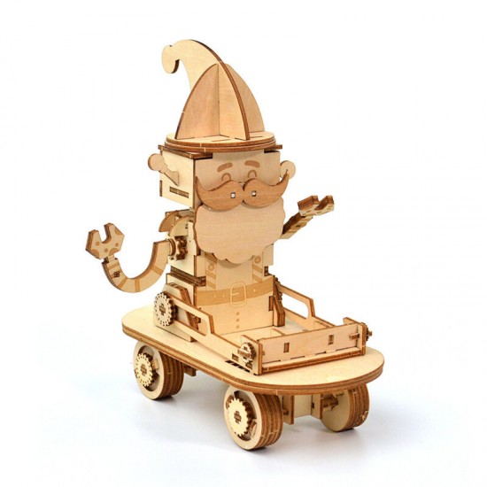 Newest DIY 3D Wooden Puzzle Assembly Toy Gift for Children Adult Phone Holder Phone Stand