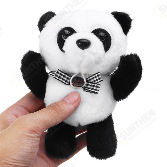 Plush Panda Cartoon Earphone Storage Case For Airpods 1 2 Shockproof Dust-proof Protective Headset Cover