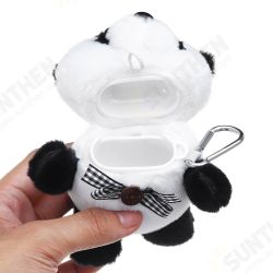 Plush Panda Cartoon Earphone Storage Case For Airpods 1 2 Shockproof Dust-proof Protective Headset Cover Plush Panda Cartoon Earphone Storage Case For Airpods 1 2 Shockproof Dust-proof Protective Headset Cover