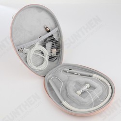 Portable EVA Earphone Storage Case Protective Waterproof Cover for Sony WI-1000X Samsung Neckband Earphone