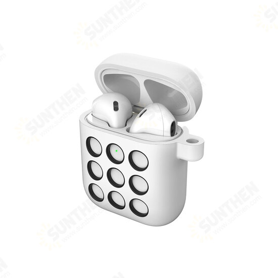 Portable Liquid Silicone Storage Case Headphones Cover For Apple AirPods 1/2 bluetooth Earphone Portable Liquid Silicone Storage Case Headphones Cover For Apple AirPods 1/2 bluetooth Earphone
