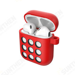 Portable Liquid Silicone Storage Case Headphones Cover For Apple AirPods 1/2 bluetooth Earphone