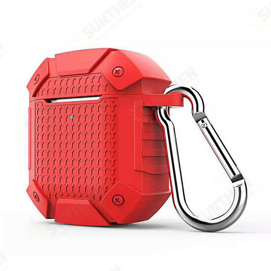 Portable Silicone Anti-drop Protective Airpods Earphone Case Waterproof Bag for AirPod 2