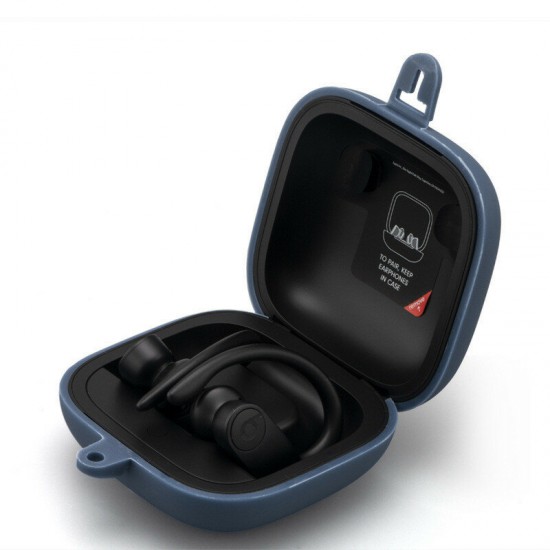 Portable Soft Silicone Protective Case Anti-fall Storage Bag for Beats Powerbeats Pro bluetooth Earphone