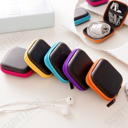 Portable Universal Durable Mini Zipper PU Leather Earphone Storage Case Bag USB Cable MP3 Memory Card Battery Digital Gadgets Organizer Portable Universal Durable Mini Zipper PU Leather Earphone Storage Case Bag USB Cable MP3 Memory Card Battery Digital Gadgets Organizer