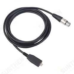 TY18 TYPE-C To XlR Mic Audio Cable 6mm Male To Female Microphone Recording Line 2/3M for Mobile Phones Tablets Laptops TY18 TYPE-C To XlR Mic Audio Cable 6mm Male To Female Microphone Recording Line 2/3M for Mobile Phones Tablets Laptops
