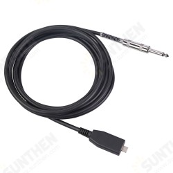 TY48S Guitar Recording Cable Type-C to 6.35mm Noise Reduction HIFI 2/3m Guitar Audio Cable for Mobile Phones Tablets Laptops with Type-C TY48S Guitar Recording Cable Type-C to 6.35mm Noise Reduction HIFI 2/3m Guitar Audio Cable for Mobile Phones Tablets Laptops with Type-C
