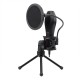 Omni USB Condenser Recording Microphone With Tripod For Laptop Computer Cardioid Studio Recording Vocals Voice Over